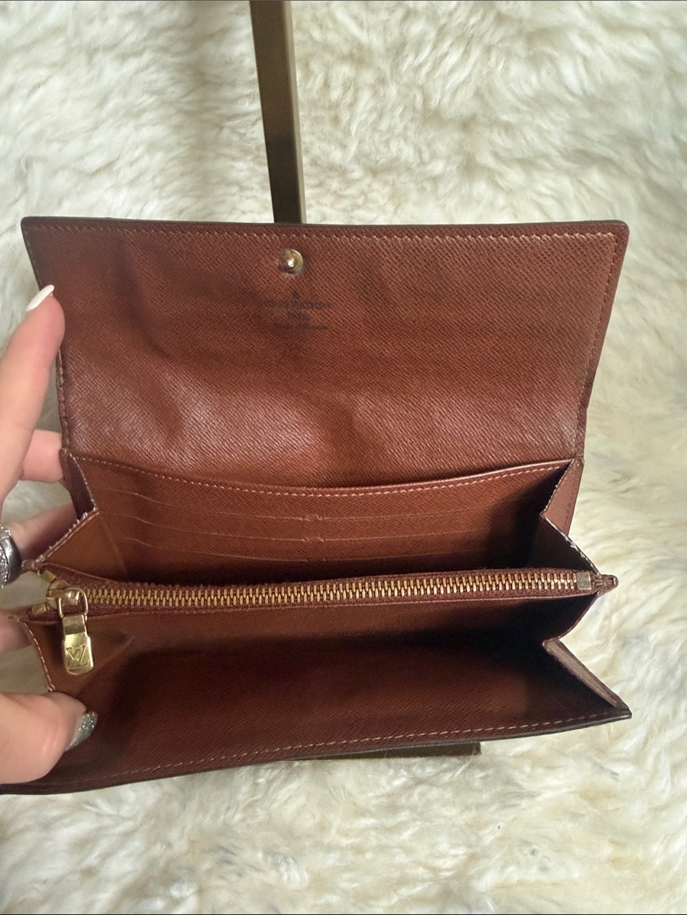 Louis Vuitton Monogram Sarah Long Wallet Brown - Picture 3 of 10